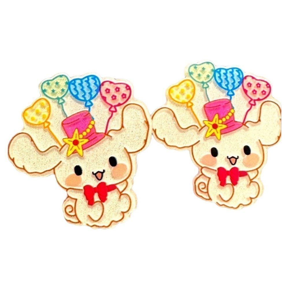 New Sanrio Kuromi Hair Accessories 2Pcs Hair Clip's